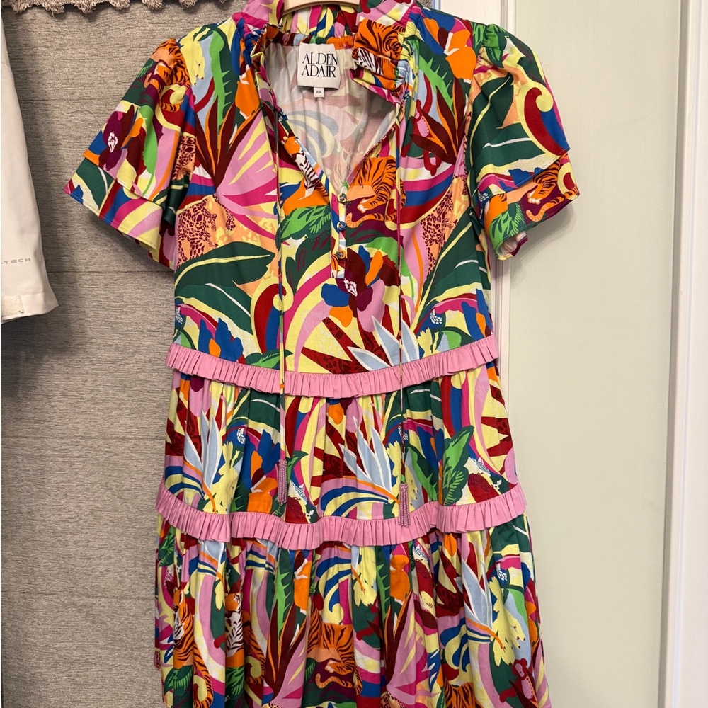 Alden Adair tiger dress